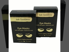 Folha dobrável lustrosa alta dourada da caixa de papel que carimba a superfície