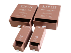 Caixa de amostras de perfume personalizado com cartão FSC