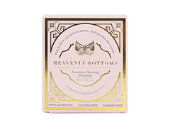 Caixa de embalagem de maquiagem de vela rosa com folha de ouro