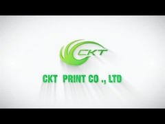 Caixa de cuidados com a pele com impressão preta e folha de ouro com superfície impermeável