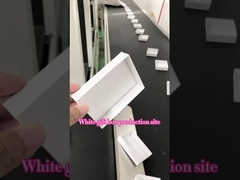 Caixa de presente branca personalizada Social Media