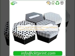 Solução de embalagem cosmética de acabamento de superfície de verniz UV spot para necessidades de cores personalizadas