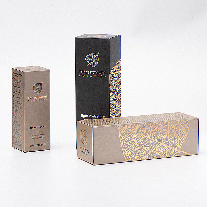 Caixa cosmética corrugada de luxo personalizada para a embalagem do seu produto de maquiagem