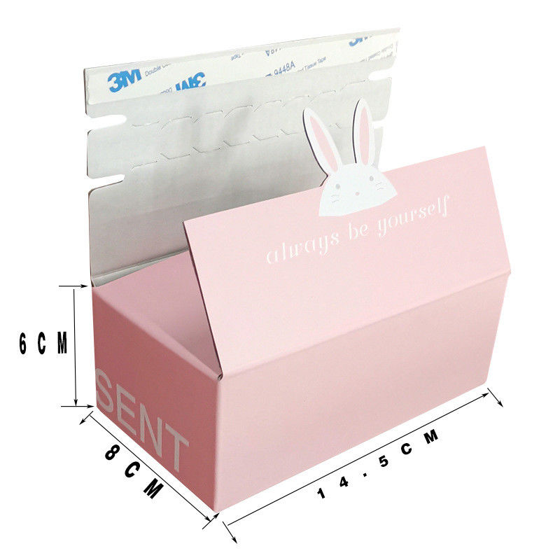 Caixas de correio personalizadas de papel com logotipo para envio de produtos