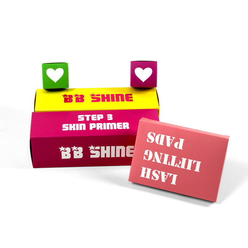 Caixa de Presente Cosmética Impressa em Cores para Produtos de Cuidados com a Pele