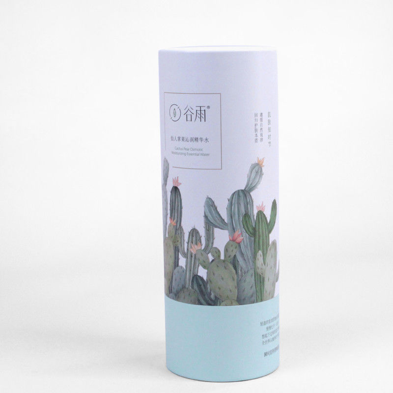 Caixa cosmética redonda inovadora de papelão com design personalizado embalagem de cores Produto de cuidados com a pele por atacado perto de mim