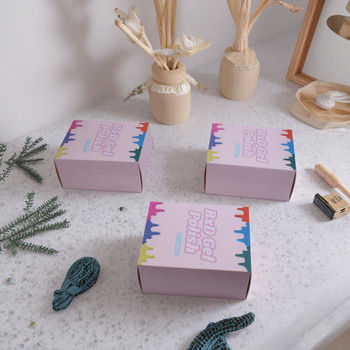 Caixas de papel de presente de mistério personalizadas baratas embalagem de produtos de beleza caixas com logotipo