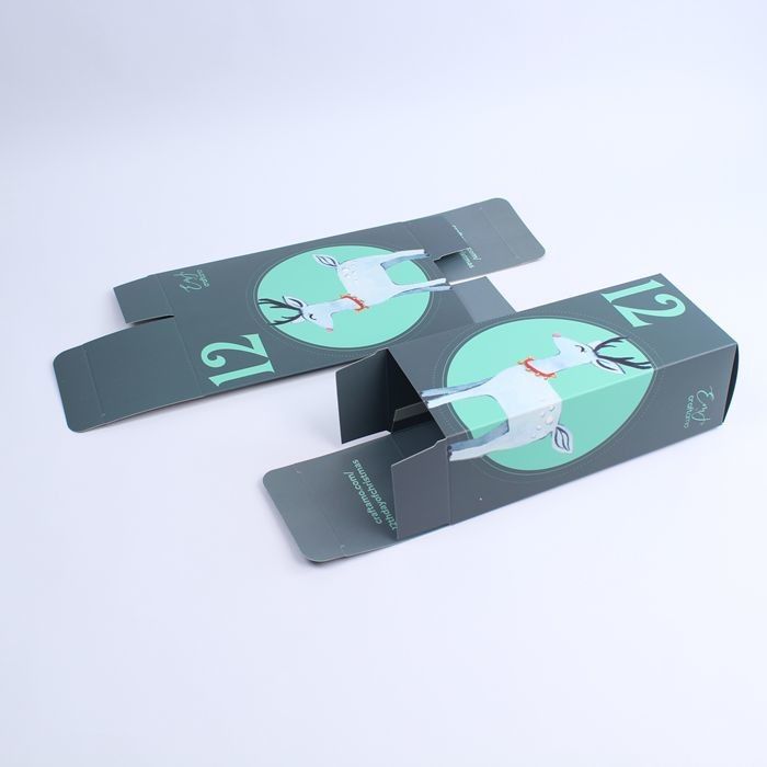 Caixas impressas personalizadas adequadas para o Natal Caixas de mistério personalizadas para cuidados de pele