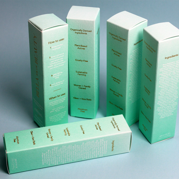 Caixas de Embalagem Cosmética de Luxo Personalizadas para Produtos de Cuidados com a Pele de Perfume e Óleo Essencial