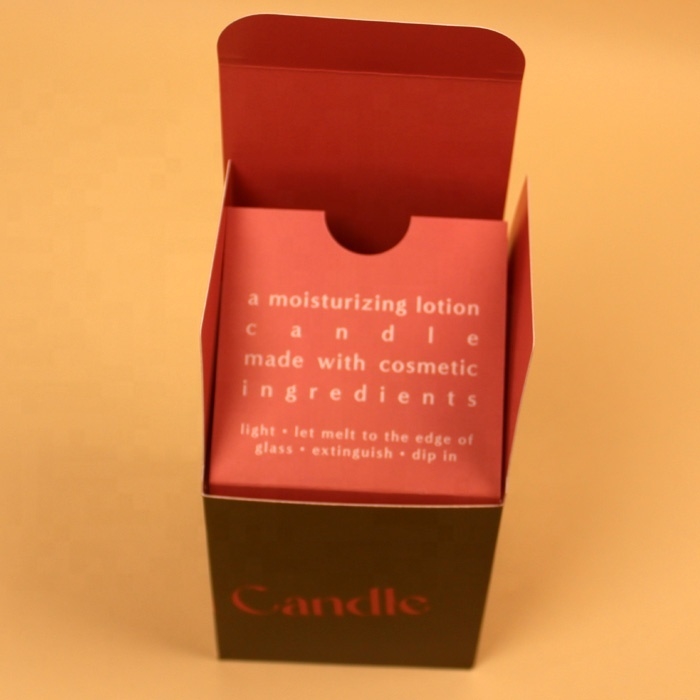 Caixas de Embalagem de Velas de Luxo Personalizadas por Atacado, Caixas de Presente para Velas com Papel Reciclado e Impressão de Logotipo