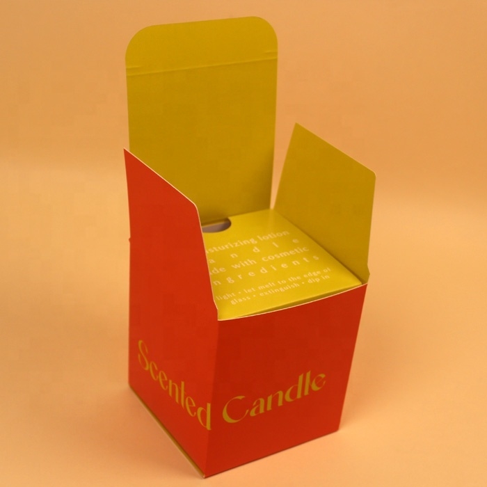 Caixas de Embalagem de Velas de Luxo Personalizadas por Atacado, Caixas de Presente para Velas com Papel Reciclado e Impressão de Logotipo
