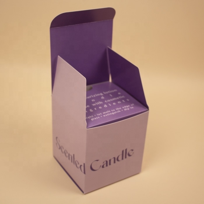 Caixas de Embalagem de Velas de Luxo Personalizadas por Atacado, Caixas de Presente para Velas com Papel Reciclado e Impressão de Logotipo