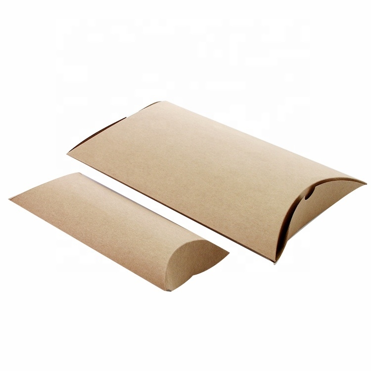 Caixas de travesseiro de papelão com logotipo personalizado Atacado Embalagens de perucas personalizadas de luxo Embalagens de extensões de cabelo de luxo