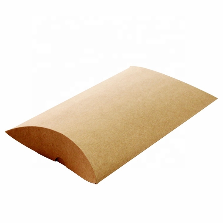 Caixas de travesseiro de papelão com logotipo personalizado Atacado Embalagens de perucas personalizadas de luxo Embalagens de extensões de cabelo de luxo