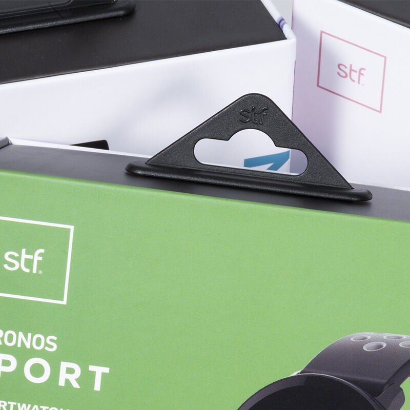 Logotipo personalizado Caixa de presente de papelão reciclado de luxo para embalagem de caixa de banda de relógio inteligente