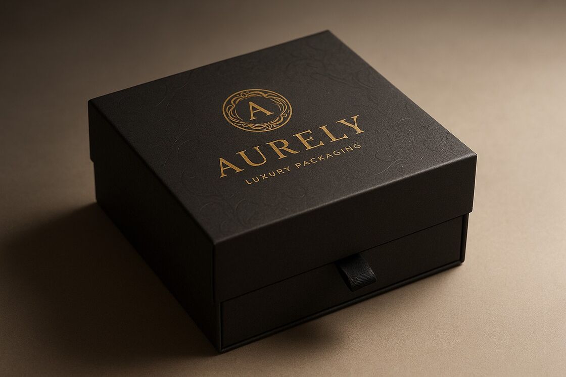 Caixa de Presente Personalizada com Tendência da Moda com Impressão em Quatro Cores e Impressão UV para Embalagens de Cosméticos de Luxo