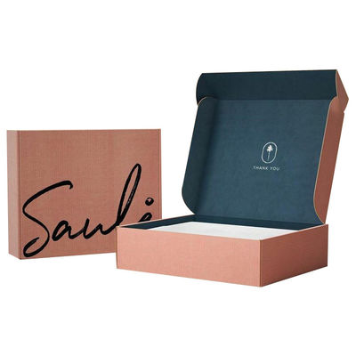 Caixas de remessa recicladas Caixas de presente de correio com design personalizado