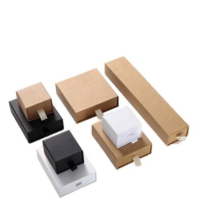 Caixa de presente da princesa Earring Necklace Cardboard das crianças amigáveis de Eco para a proposta