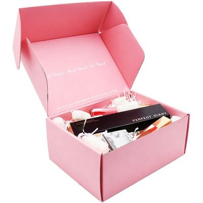 Tamanho de envio cor-de-rosa maioria feito sob encomenda da caixa A3 A4 A5 do encarregado do envio da correspondência
