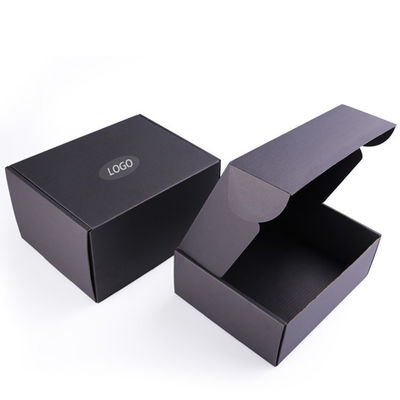 Caixas de correio de remessa em preto com design personalizado