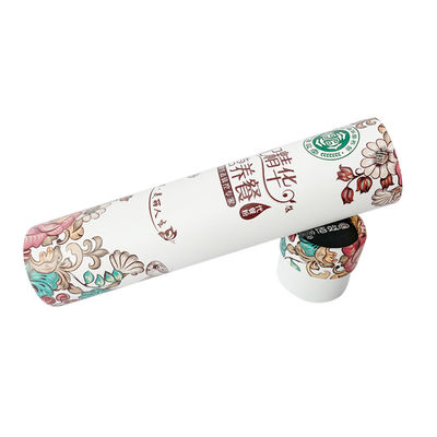 Tubos impressos feitos sob encomenda do bálsamo de bordo do papel da caixa do círculo do cartão