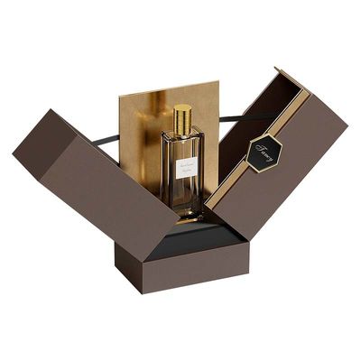 Caixas de perfumes de cartão criativas com design personalizado