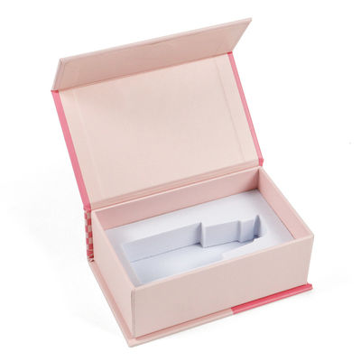 Caixas de embalagem de papelão preto para mulheres Perfumes com inserção de espuma