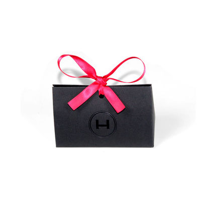 Bolsa de papel de textura personalizada de tamanho pequeno para embalagem Casamentos e festivais presente